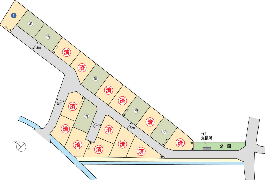 富士市宮島分譲地20区画（ハウジングタウン宮島）残り１区画