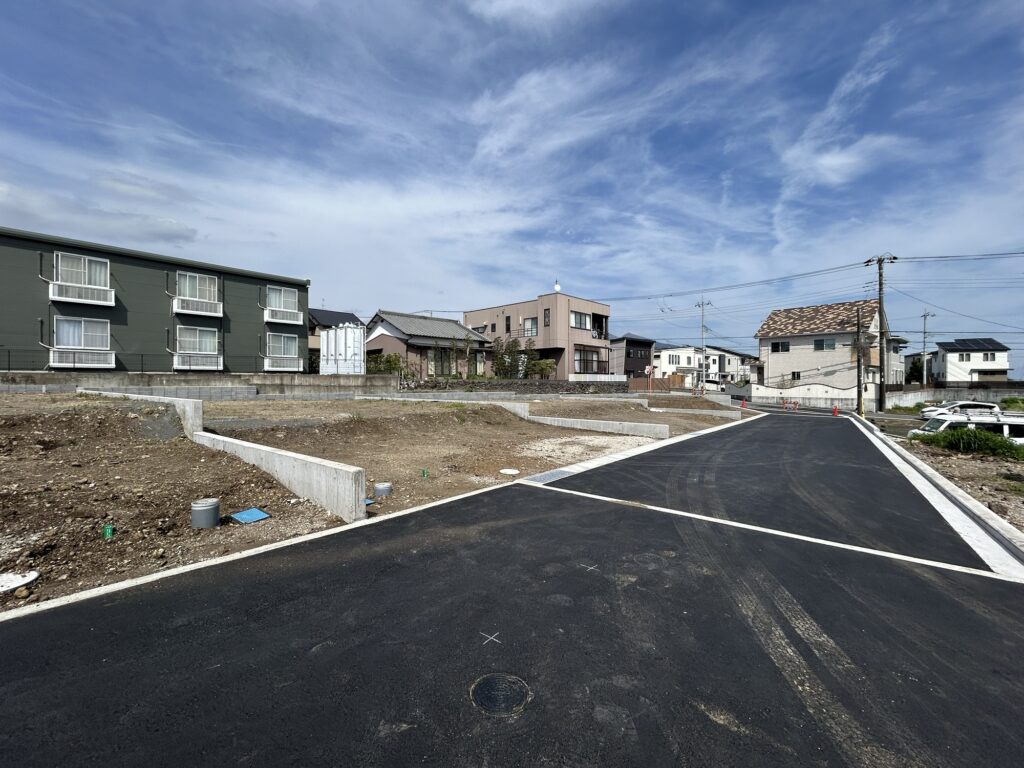 富士市今泉4区画分譲地