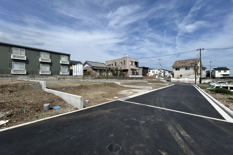 富士市今泉4区画分譲地