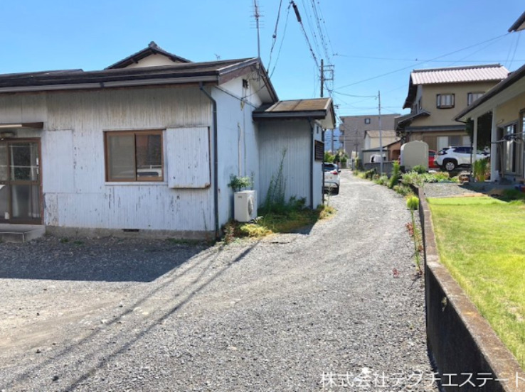 松岡二ツ家古屋付き土地