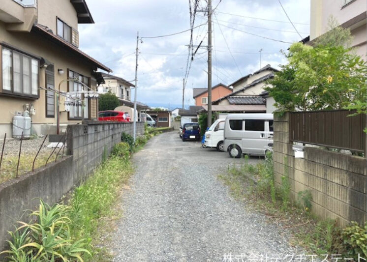 松岡二ツ家古屋付き土地