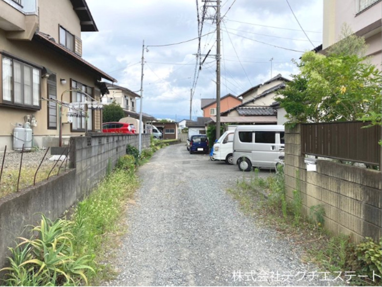 松岡二ツ家古屋付き土地