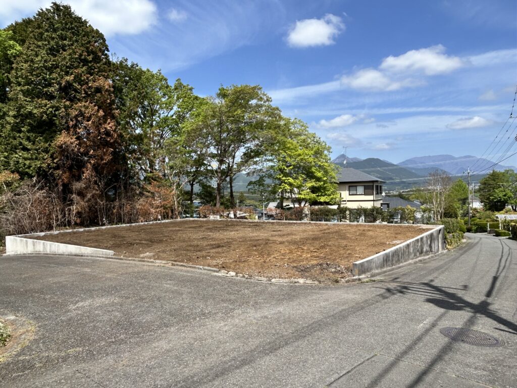 ★富士山の見える東南角地　87.61坪　移住の方にお勧め物件★