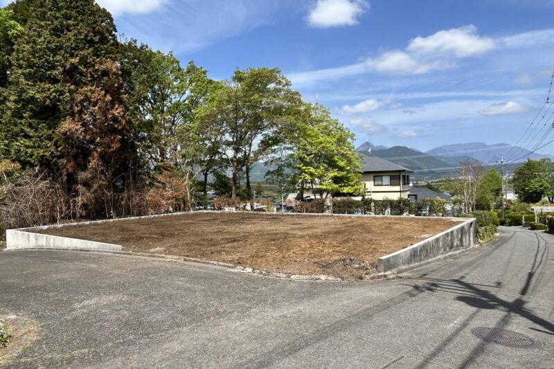 ★富士山の見える東南角地　87.61坪　移住の方にお勧め物件★